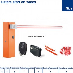 Sistem Start Bariera Automata Acces Parcare 3m Wides CFT
